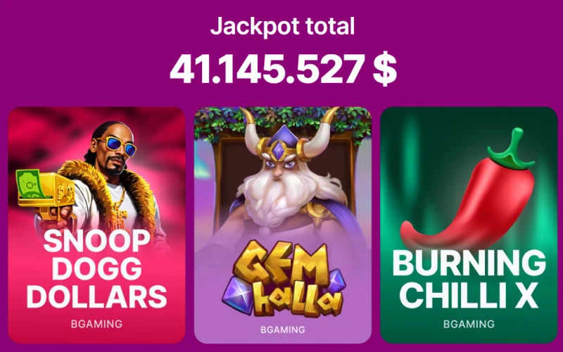 Gana el gran jackpot mensual disponible con el bonos de casino en 1win.