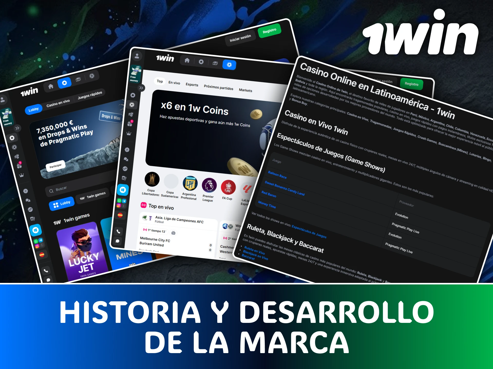 Conoce la trayectoria y el crecimiento de la marca 1win en Latinoamérica.